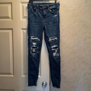 American Eagle Outfitters Dark Wash Skinny Jeans
